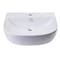Alfi Brand ALFI brand AB110 20" White D-Bowl Porcelain Wall Mount Bath Sink AB110 - alternate 9
